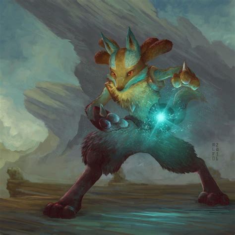 realistic lucario